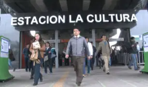 Metro de Lima: cierran temporalmente estación La Cultura por evento del Comité Olímpico