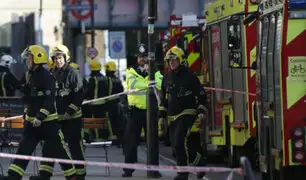 Inglaterra: atentado terrorista en metro de Londres deja 29 personas heridas