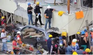 Terremoto en México: continúan labores de rescate en edificios colapsados