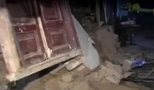 Cercado de Lima: derrumbe de pared causa alarma en vecinos