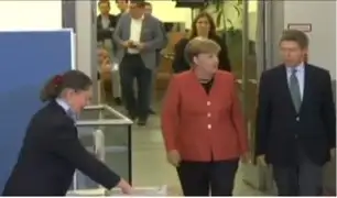 Angela Merkel asegura que su partido es el más fuerte de Alemania