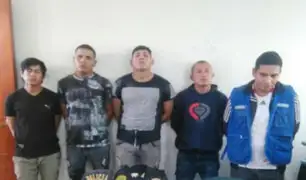 Capturan a presuntos extorsionadores que operaban en Puente Piedra