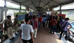 Estampida en estación de trenes deja 22 muertos y 32 heridos en la India