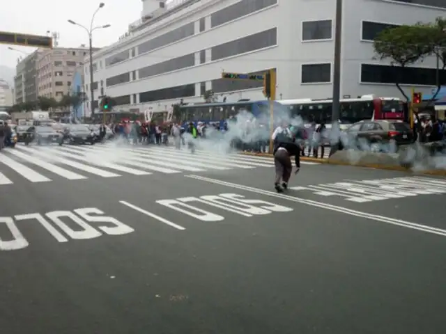 Ministra Martens: maestros protestan nuevamente en la avenida Abancay