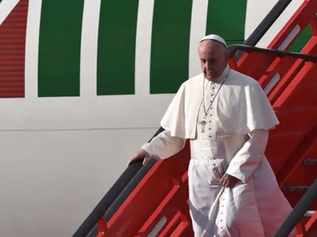 Francisco en Perú: ¡Sigue aquí en tiempo real el vuelo que trae al Sumo Pontífice!