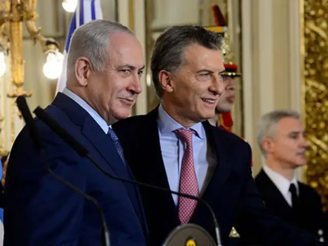 Argentina: Mauricio Macri se reúne con Benjamín Netanyahu