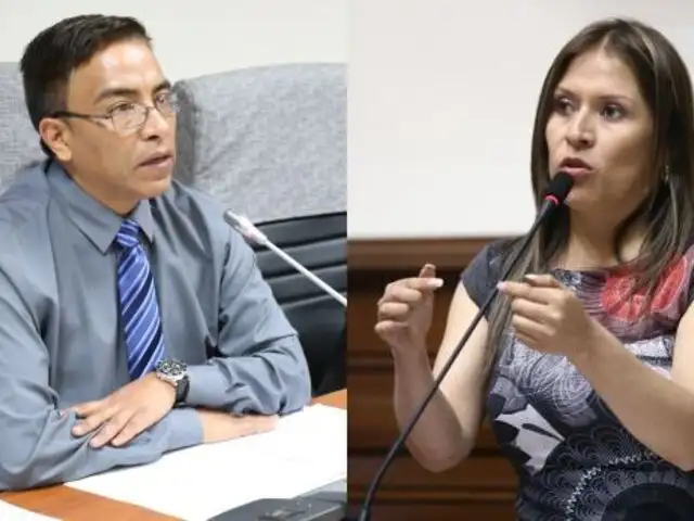 Roberto Vieira y Yeni Vilcatoma se mantendrán sin bancada en el Congreso