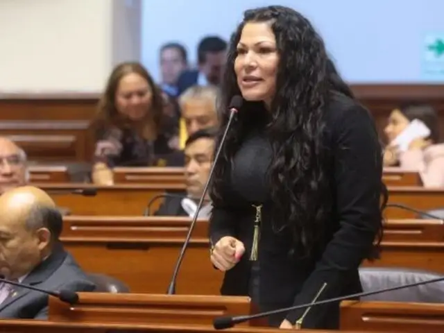 Yesenia Ponce: aprueban levantarle inmunidad parlamentaria