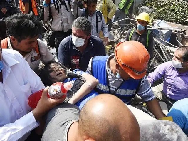 Devastador panorama en México: número de muertos llegó a 248