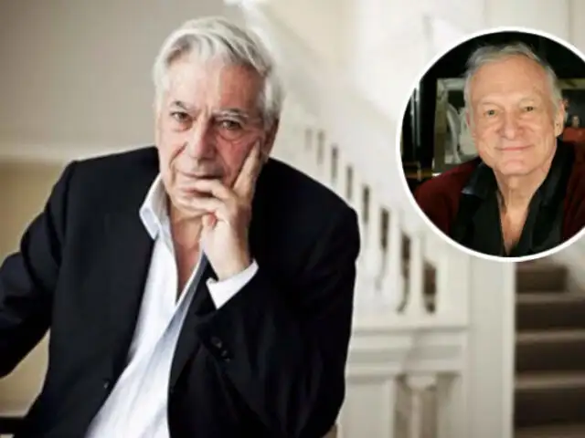 Playboy: El día en que Hugh Hefner felicitó a Mario Vargas Llosa por el Nobel