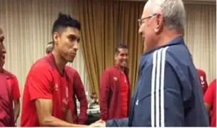 PPK visitó a la Selección Peruana tras su retorno a Lima