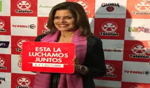 Premier Mercedes Aráoz resalta solidaridad de peruanos en la Teletón