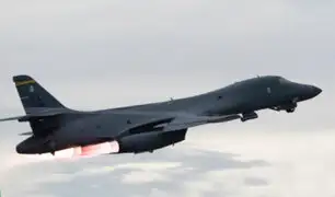 Bombarderos norteamericanos simulan ataque sobre Corea del Norte
