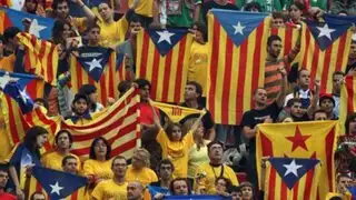 Independentistas exigen se proclame la República de Cataluña