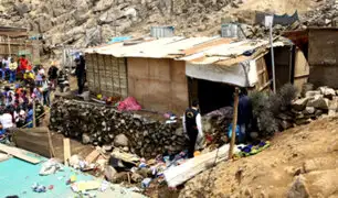 Huarochirí: madre y su bebé mueren aplastados por una enorme roca