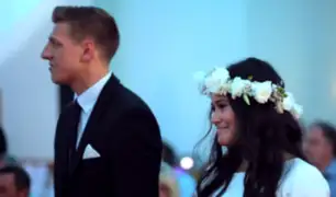 Pareja es sorprendida con danza maorí en el día de su boda