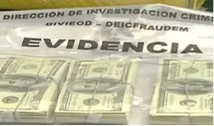 Callao: Policía detiene a banda falsificadora de documentos y billetes