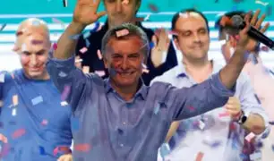 Argentina: Mauricio Macri celebra triunfo del oficialismo en elecciones legislativas