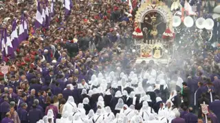 VIDEO: Señor de los Milagros realiza su cuarto recorrido procesional