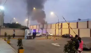 Bomberos y policías fueron atacados por internos en incendio en centro Maranguita
