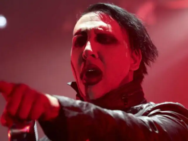 Marilyn Manson  es hospitalizado tras accidente durante concierto