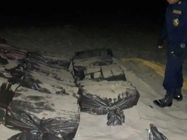 Piura: droga incautada en playa Los Órganos sería de un cártel mexicano