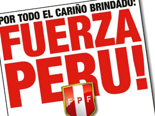 Facebook: “¡Fuerza Perú!”, el enorme gesto de los uruguayos que conmueve antes del Perú vs. Colombia
