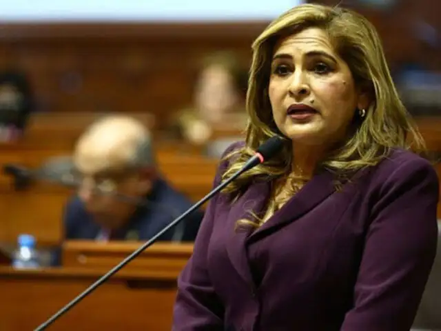 Congresistas fujimoristas reaccionan a polémicas declaraciones de Maritza García