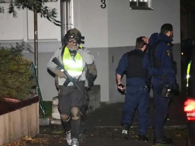 Pánico en ciudad sueca de Trelleborg por tiroteo que deja 4 heridos
