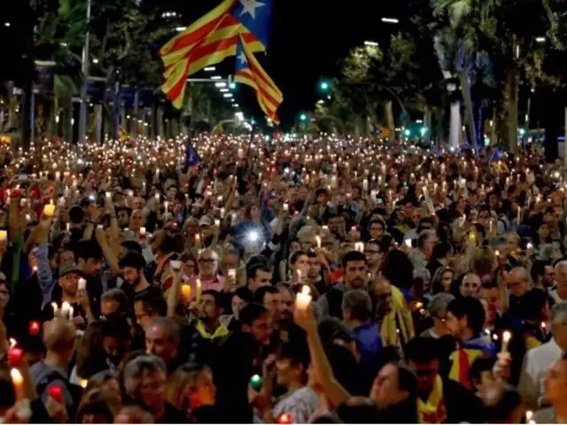 España: protestas masivas por encarcelamiento de dos líderes independentistas