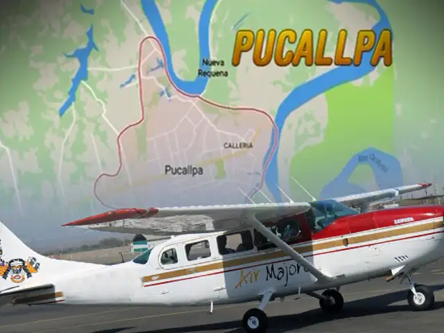 Desaparece avioneta con 12 pasajeros que se dirigía a Pucallpa