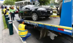 Av. Arequipa: pese a operativo, conductores informales continúan laborando
