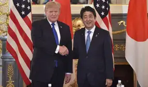 Tokio: Donald Trump insta al rearme de Japón