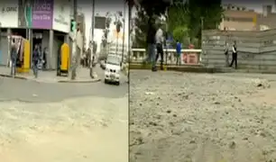 Ciudadanos mortificados por mal estado de calles y pistas en varias zonas de Lima