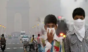 India: sigue alerta por los altos niveles de contaminación en Nueva Delhi