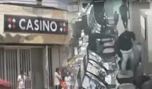 Chiclayo: delincuentes asaltan casino y se llevan 4,500 soles