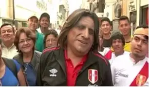 El pueblo peruano le da las gracias al "Tigre Gareca"