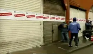 Cercado de Lima: clausuran galerías por falta de medidas de seguridad