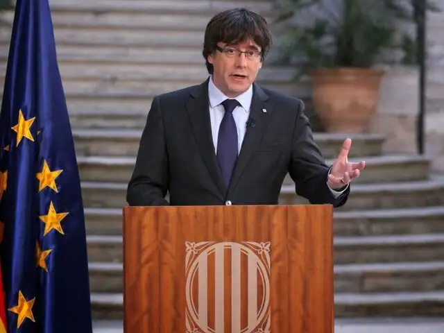 Justicia española ordena detención inmediata de Carles Puigdemont