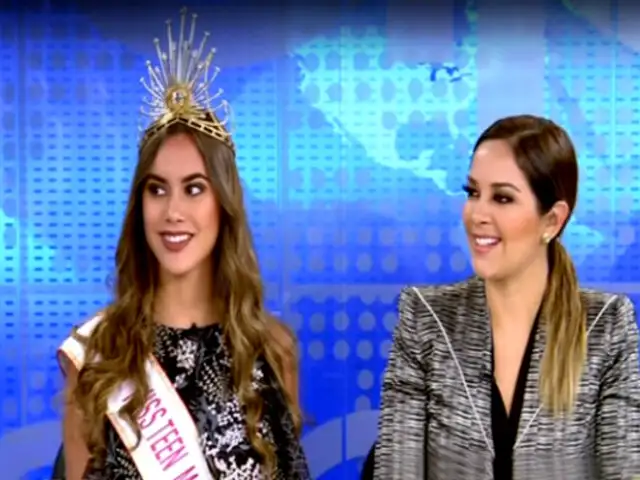 Marina Mora cuenta detalles sobre el Miss Teen Model Perú
