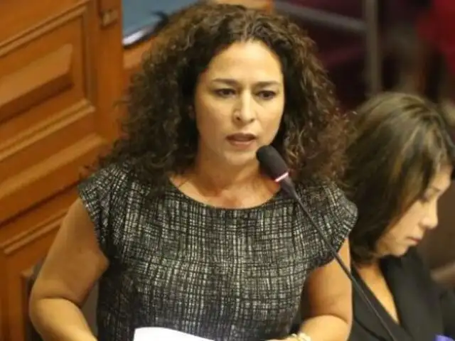Cecilia Chacón es la nueva presidenta de la Comisión de la Mujer del Congreso