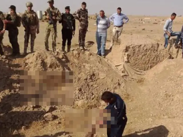 Iraq: hallan la fosa común más grande usada por el Daesh