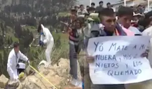 Cajamarca: hombre confiesa haber asesinado a su nuera y dos nietos