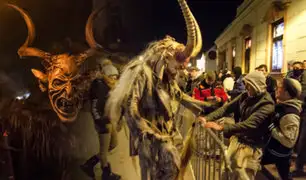 Austria: Krampus recorre las calles en festival terrorífico de Navidad