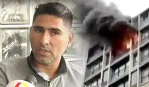 Hombre acusado de incendiar departamento en la avenida Tacna da su versión