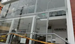 Surquillo: policías investigan robo a local de arquitectura