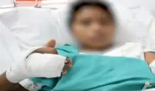 Doctores salvan la vida a niño mordido por serpiente