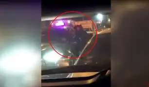 Delincuente asalta a conductor en plena avenida Canadá
