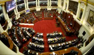 Pleno del Congreso de la República declara no procedente pedido de vacancia presidencial