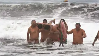 Arequipa: primos mueren ahogados en playa de Mollendo